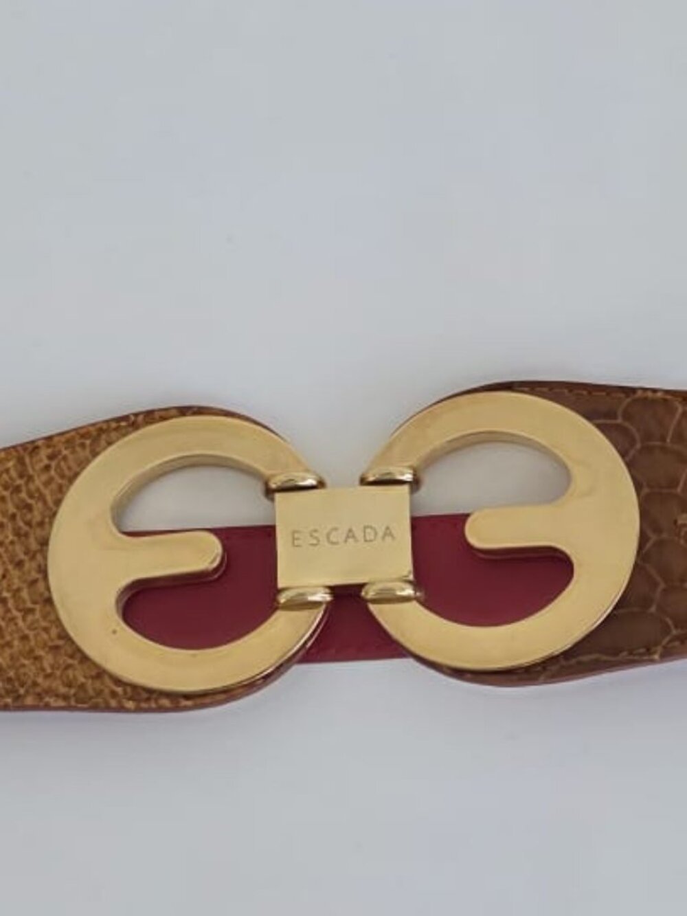 ESCADA SNAKE LIKE BELT! VINTAGE! - Picture 11 of 14